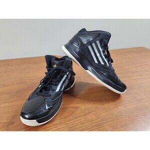 Adidas AdiZero Mens Black High Top Sneakers Model APE779001 Size 6.5